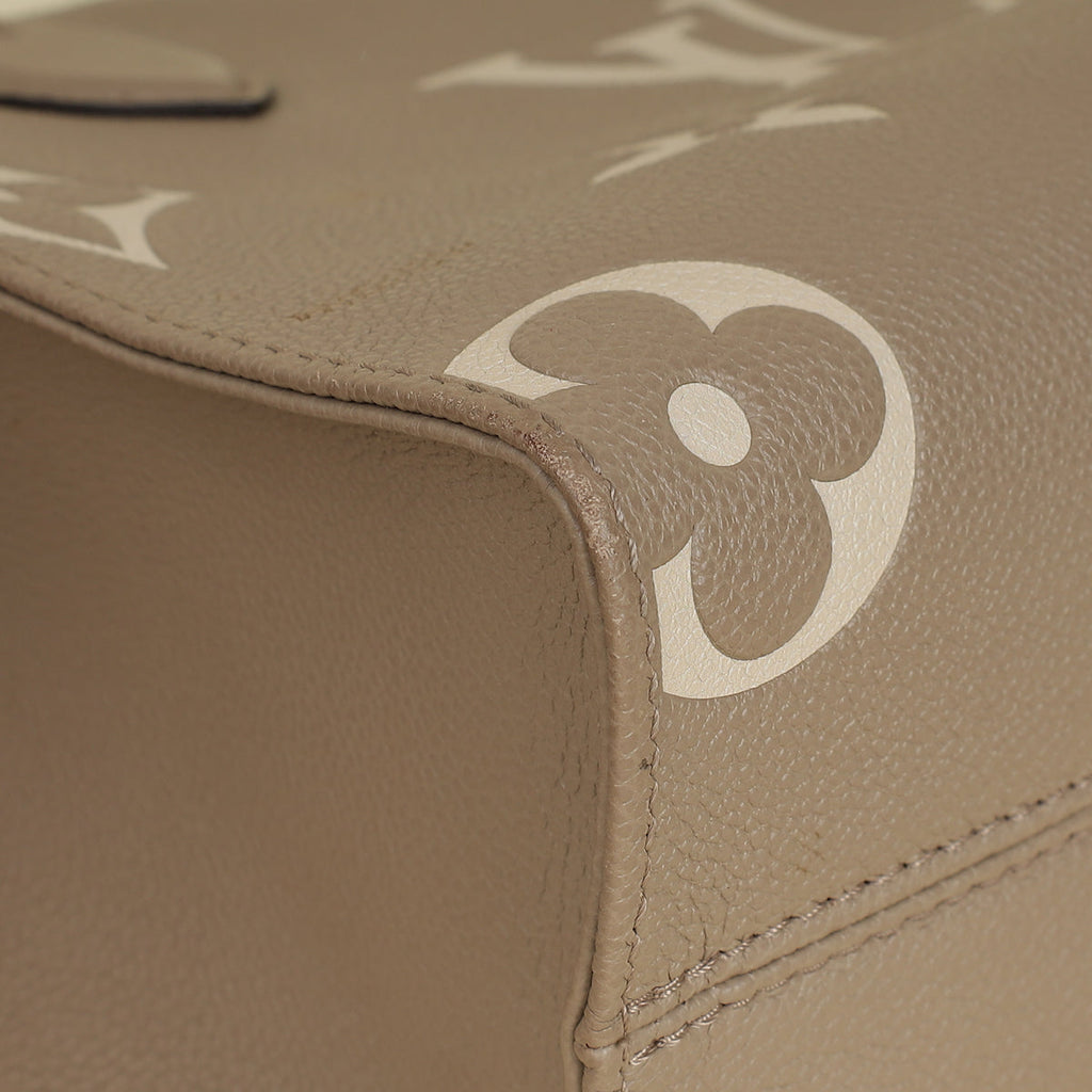 Louis Vuitton Bicolor Monogram Empreinte Onthego PM Bag