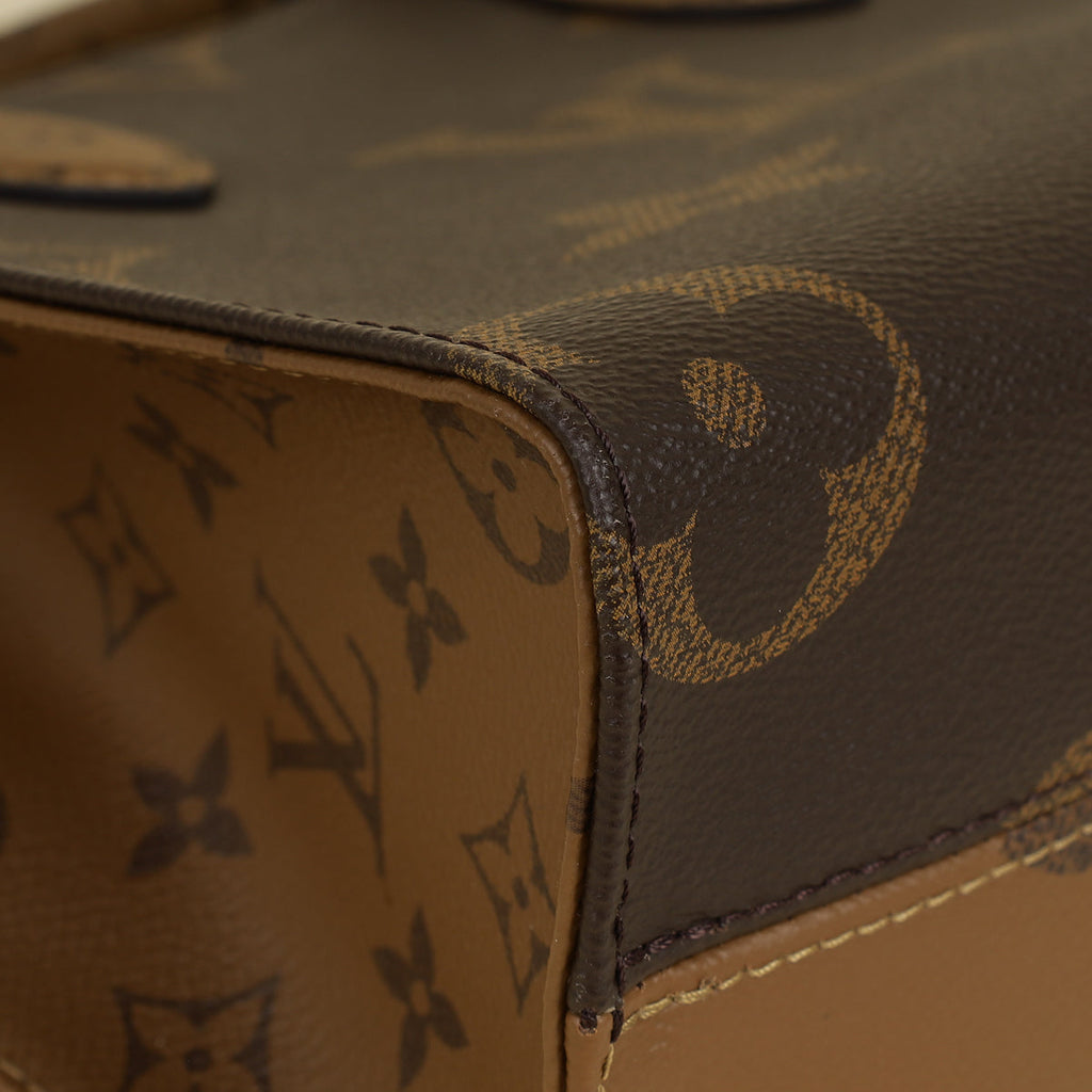 Louis Vuitton Brown Monogram Reverse Onthego PM Bag
