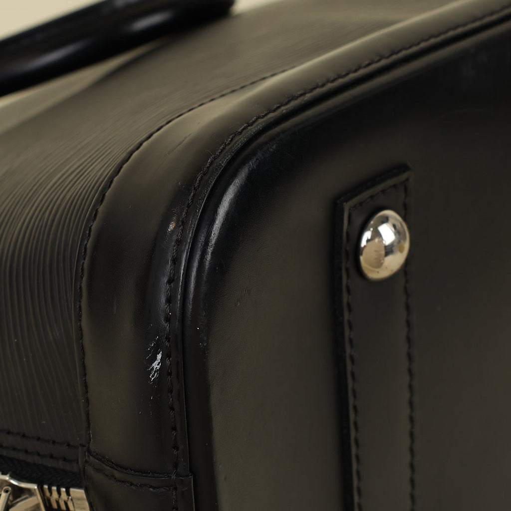 Louis Vuitton Black Alma PM Bag
