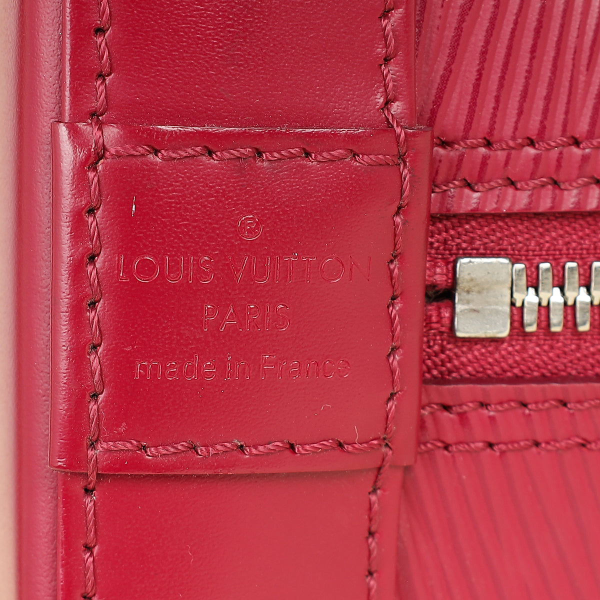 Louis Vuitton Framboise Alma PM Bag W / Extra Strap