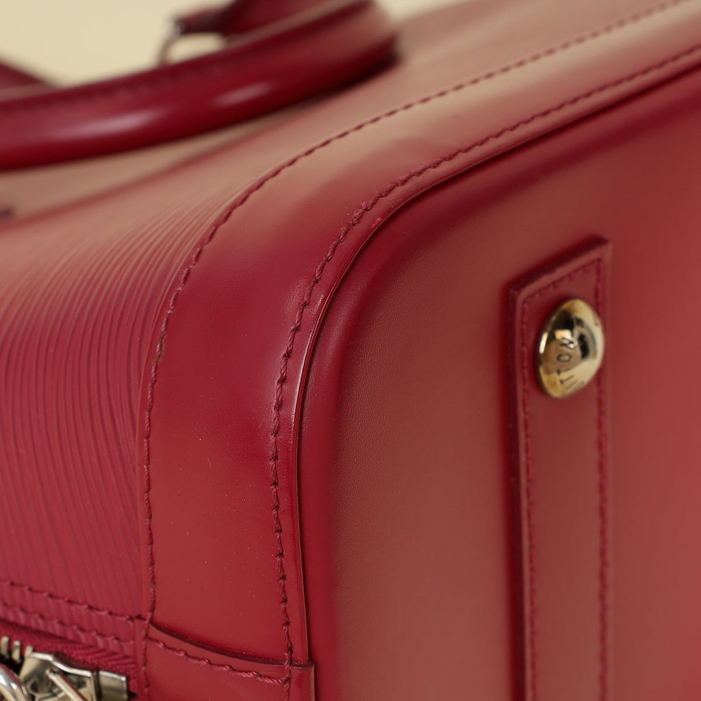 Louis Vuitton Framboise Alma PM Bag W / Extra Strap