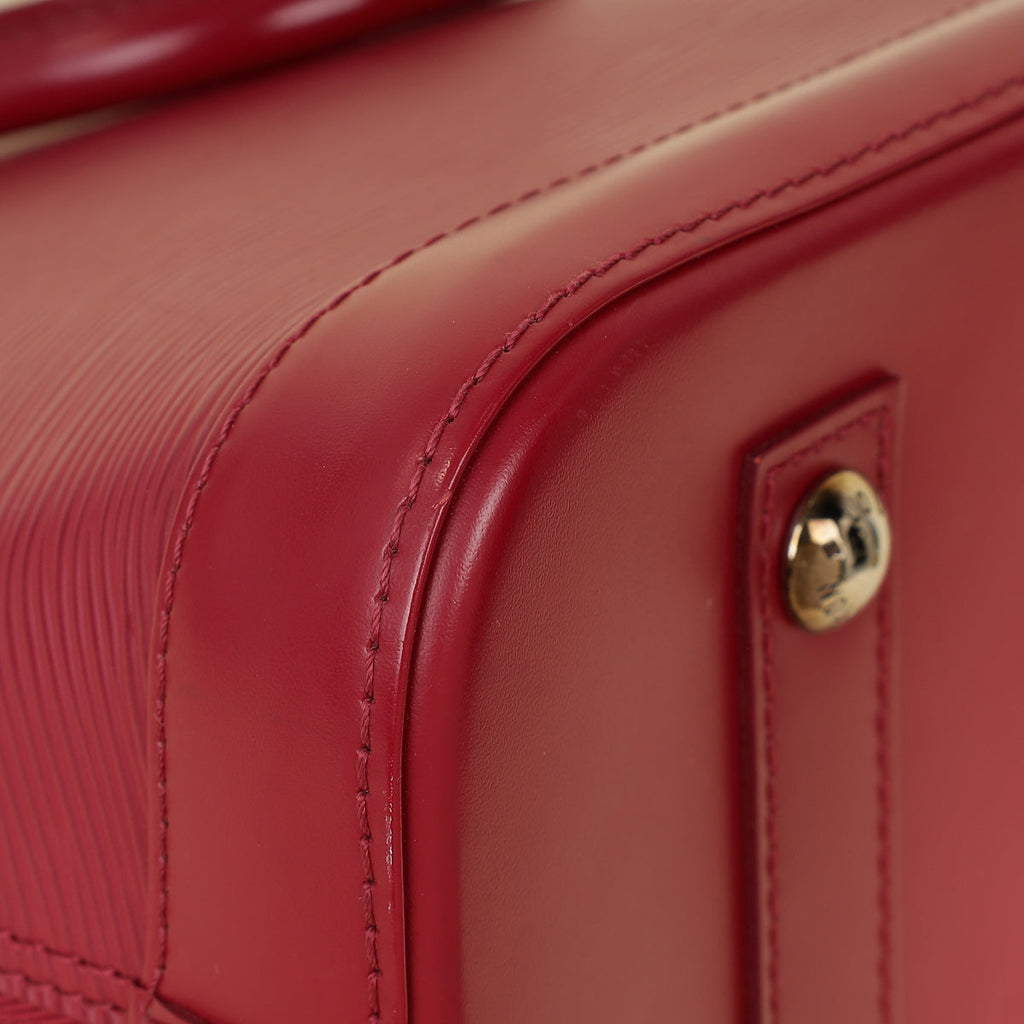 Louis Vuitton Framboise Alma PM Bag W / Extra Strap