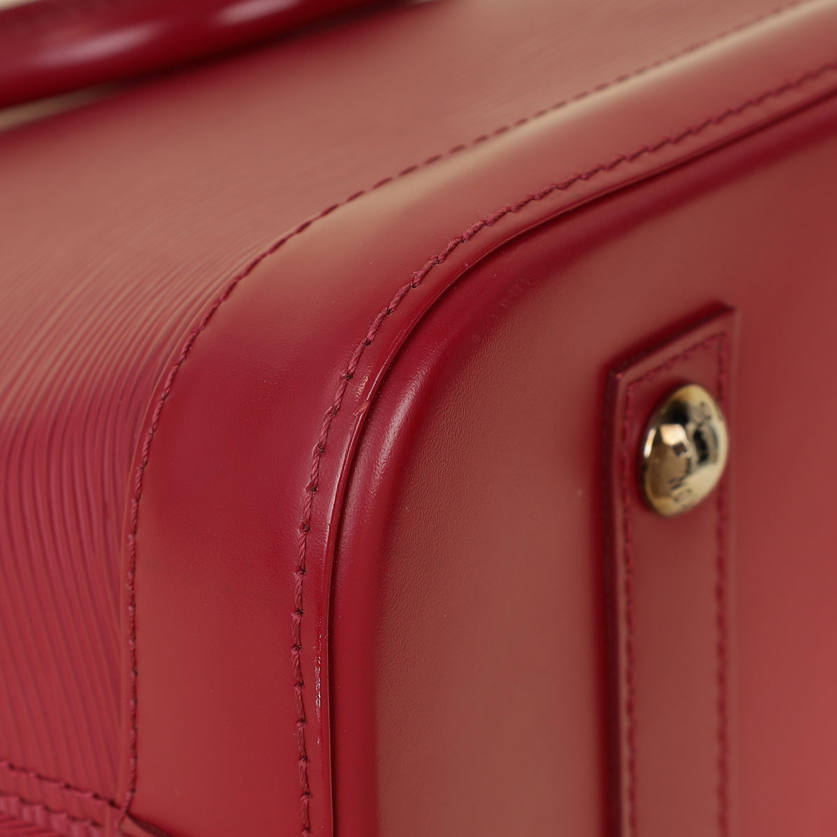 Louis Vuitton Framboise Alma PM Bag W / Extra Strap