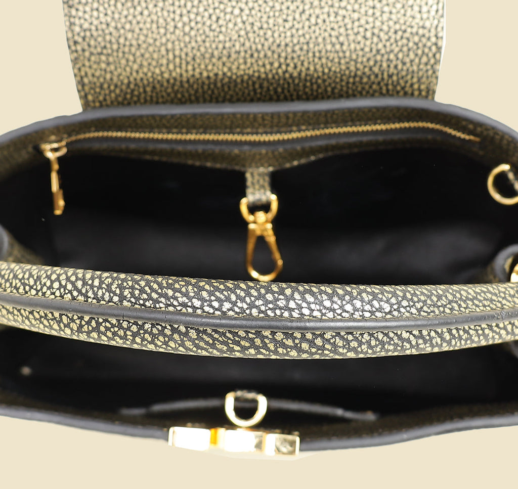 Louis Vuitton Bicolor Capucines MM Bag