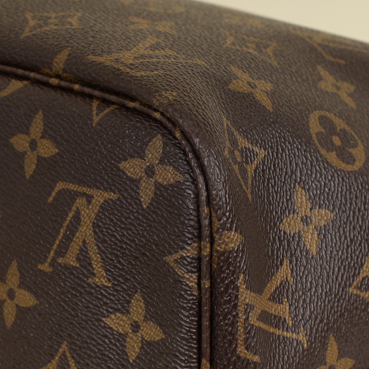 Louis Vuitton Brown Monogram Neverfull MM Bag