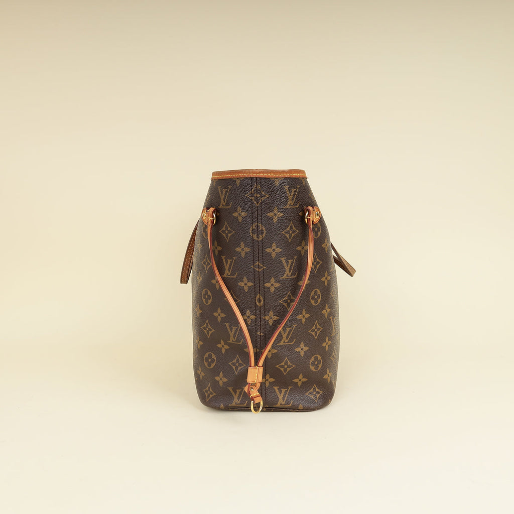 Louis Vuitton Brown Monogram Neverfull MM Bag