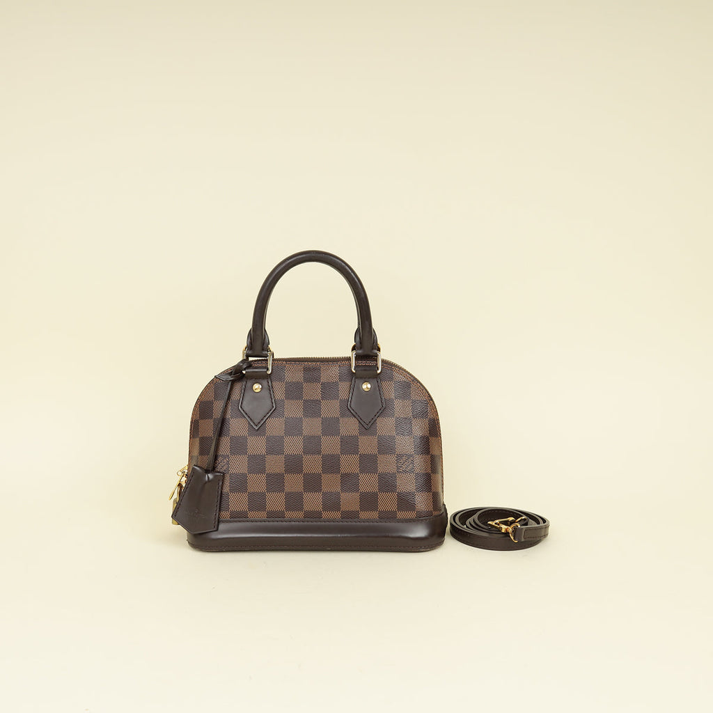 Louis Vuitton Damier Ebene Alma BB Bag
