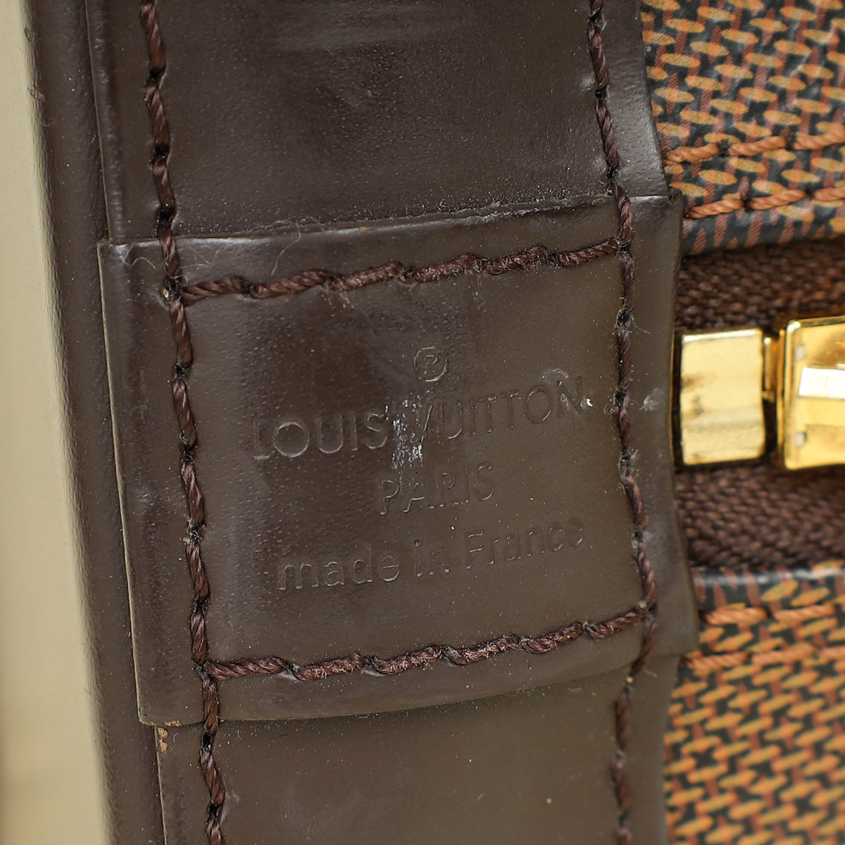 Louis Vuitton Damier Ebene Alma BB Bag