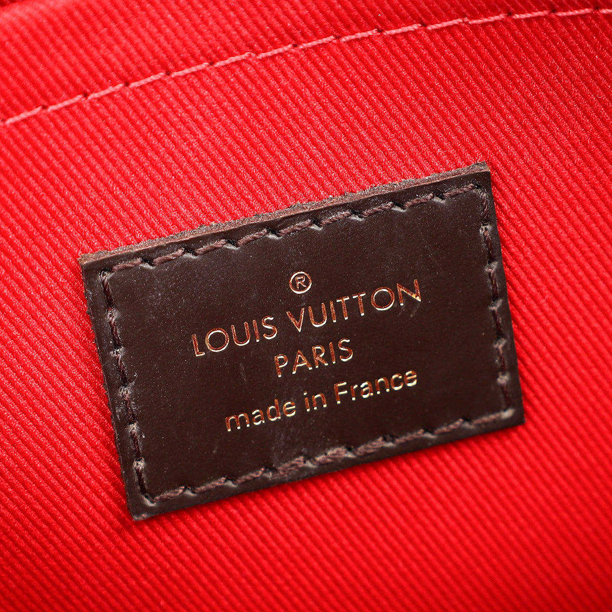Louis Vuitton Damier Ebene Croisette Bag