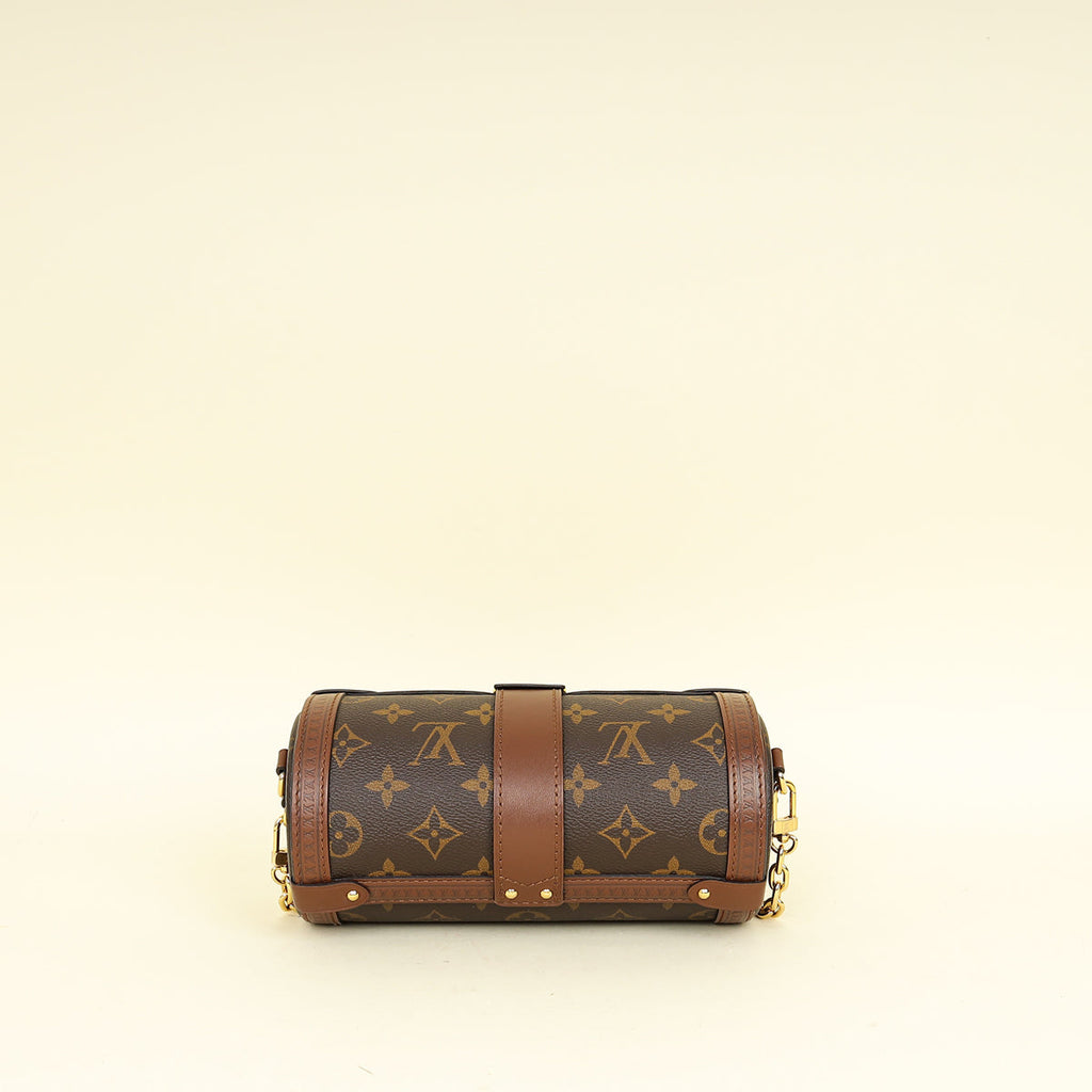 Louis Vuitton Brown Monogram Papillon Trunk Bag