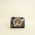 Louis Vuitton Veau Satin Monogram Twist MM Bag