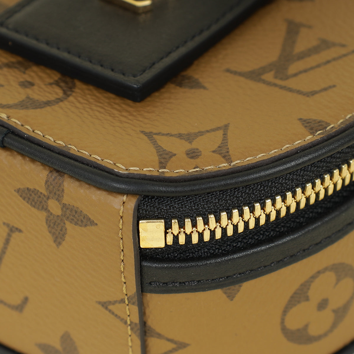Louis Vuitton Monogram Reverse Black Mini Boite Chapeau Bag