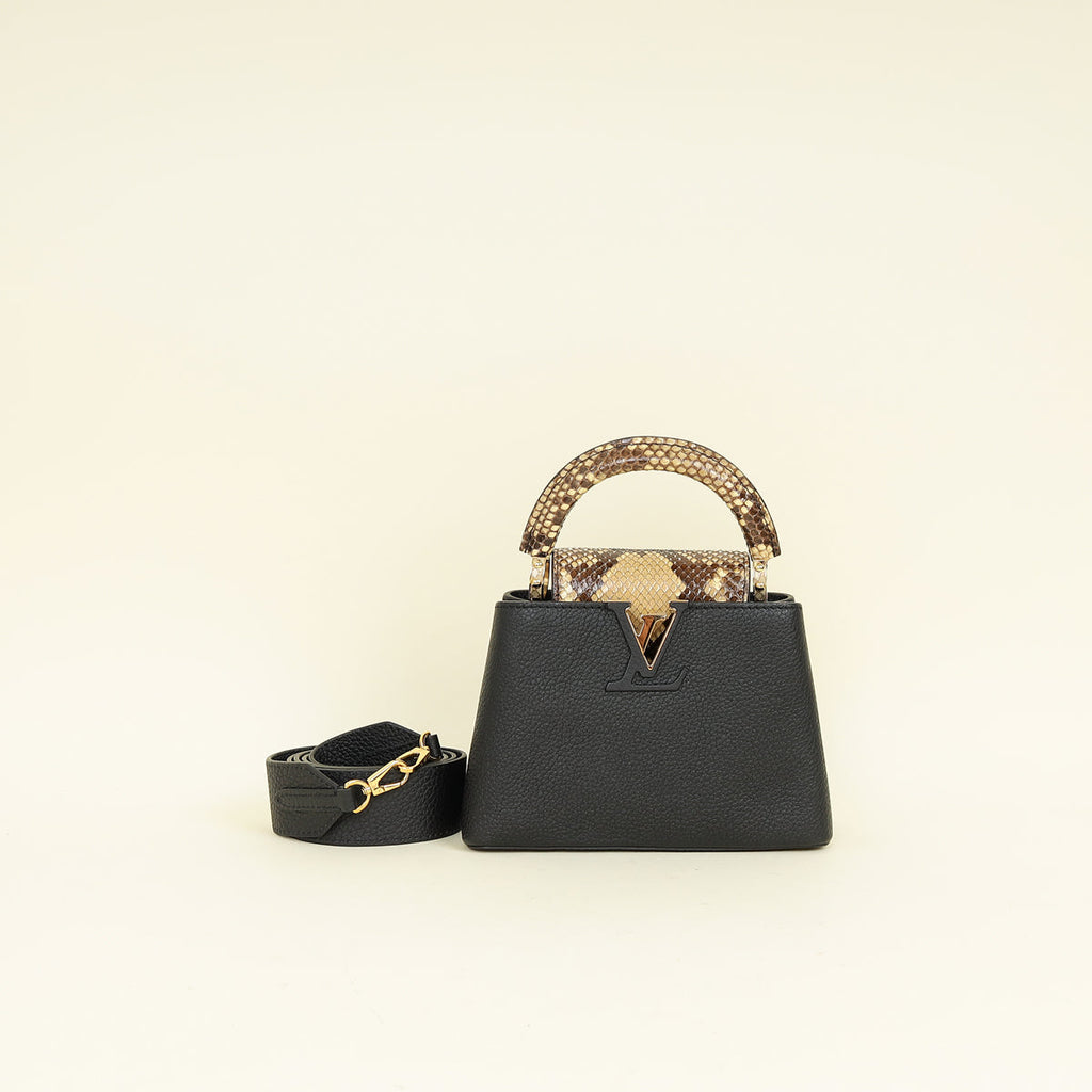 Louis Vuitton Bicolor Mini Capucines Bag