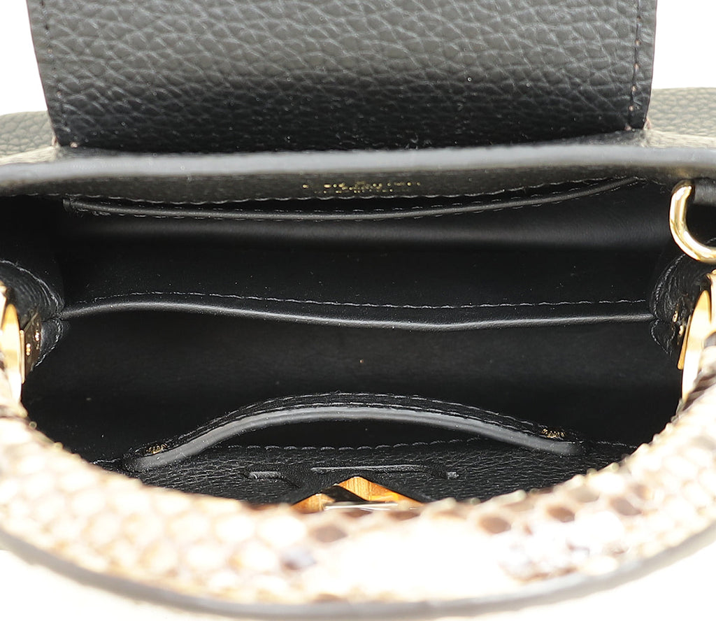 Louis Vuitton Bicolor Mini Capucines Bag