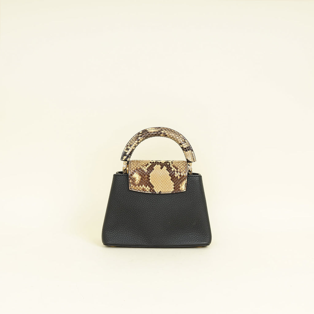 Louis Vuitton Bicolor Mini Capucines Bag