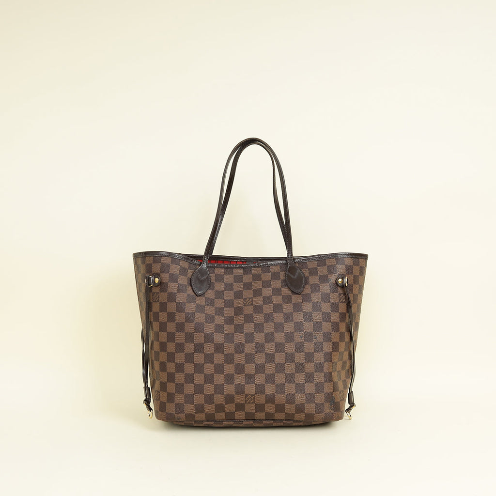 Louis Vuitton Brown Damier Ebene Neverfull MM Bag