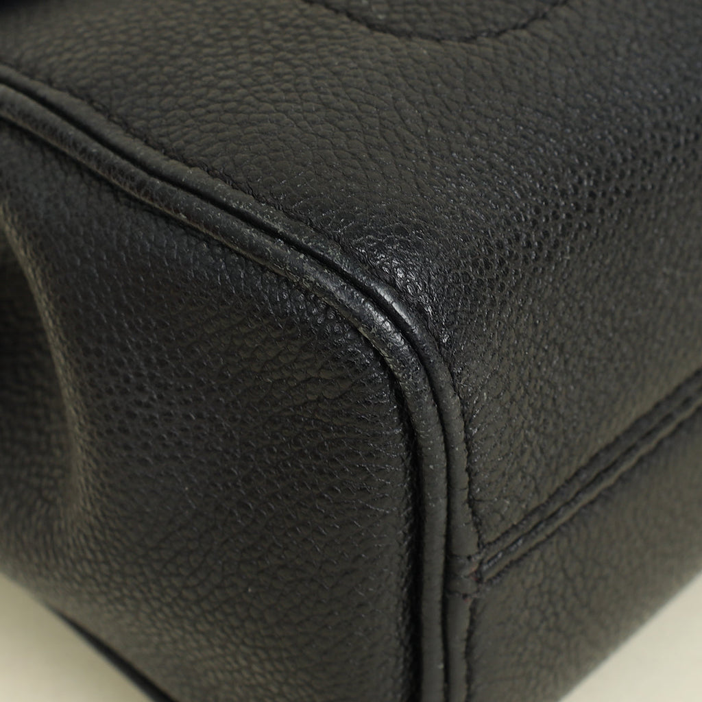 Louis Vuitton Black Monogram Empreinte Saint Germain PM Bag