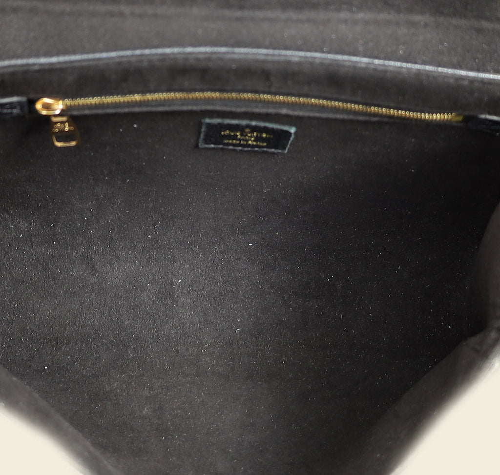 Louis Vuitton Black Monogram Empreinte Saint Germain PM Bag