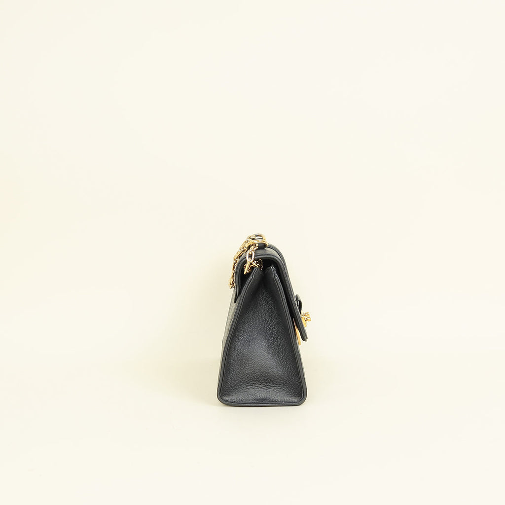 Louis Vuitton Black Monogram Empreinte Saint Sulpice BB Bag