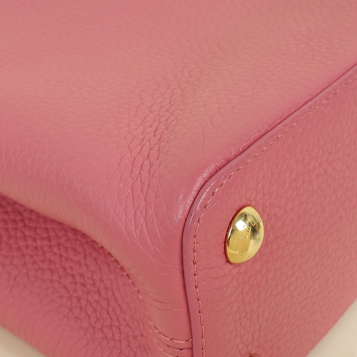 Louis Vuitton Tricolor Capucines BB Taurillon Leather Bag