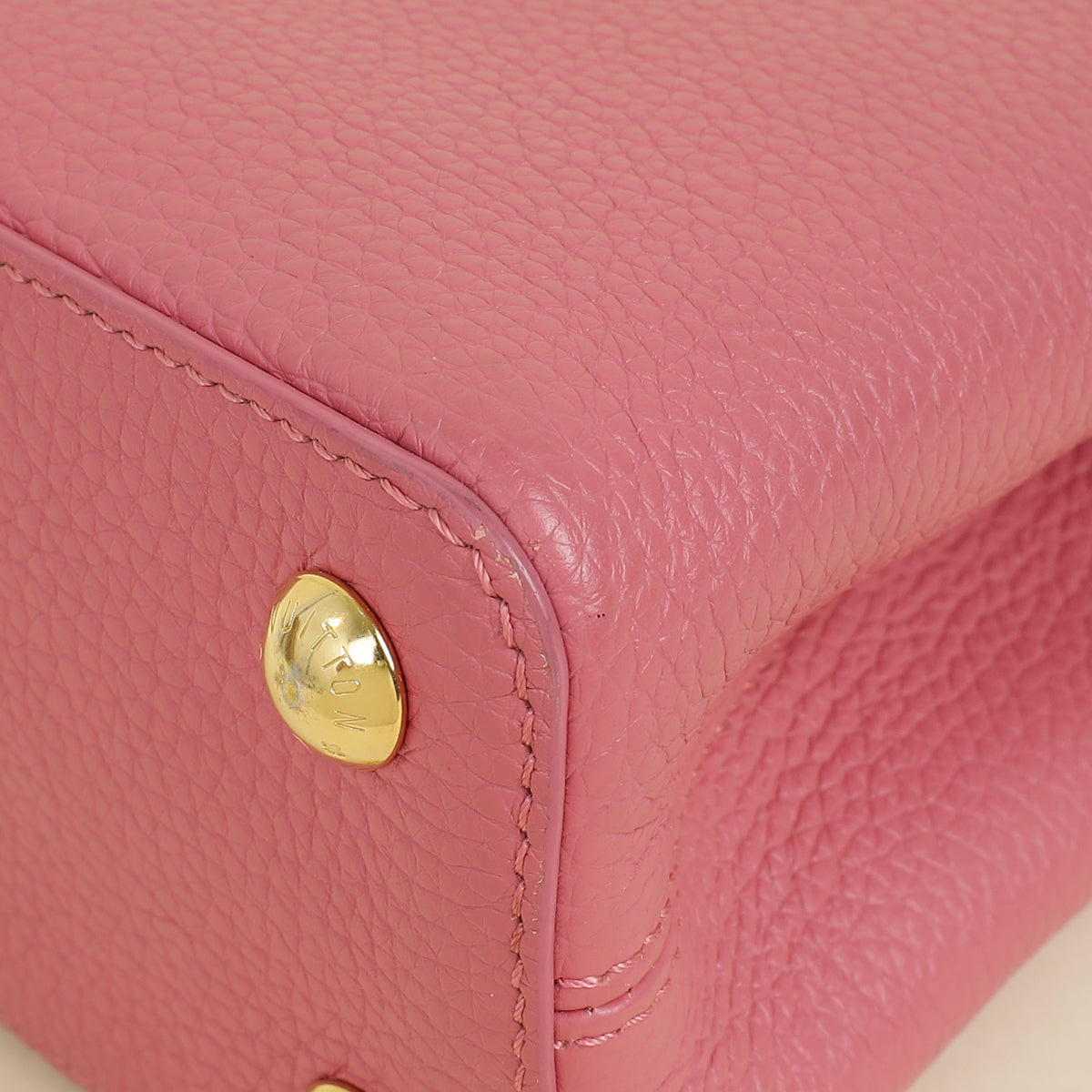 Louis Vuitton Tricolor Capucines BB Taurillon Leather Bag