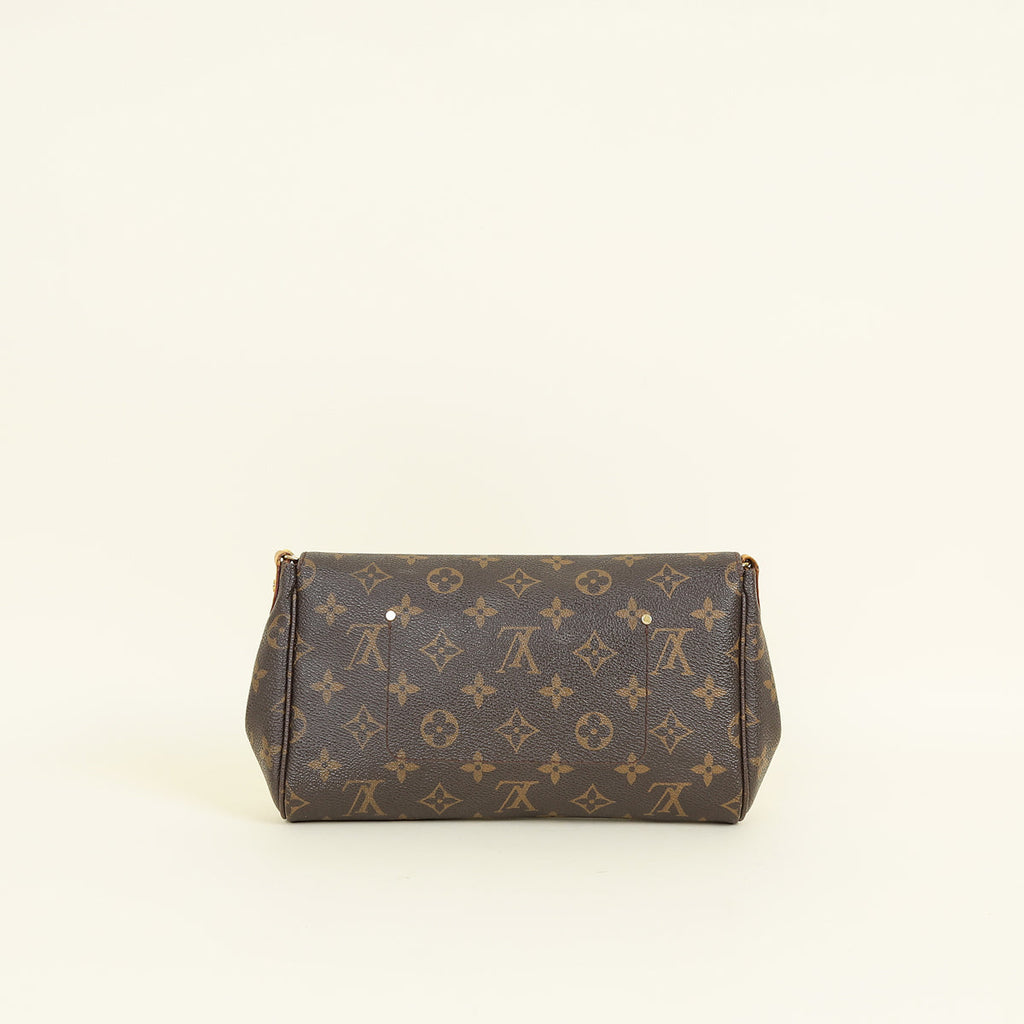 Louis Vuitton Brown Monogram Favorite Clutch MM Bag