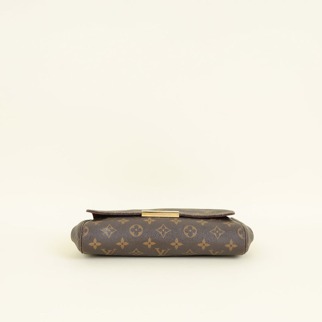 Louis Vuitton Brown Monogram Favorite Clutch MM Bag
