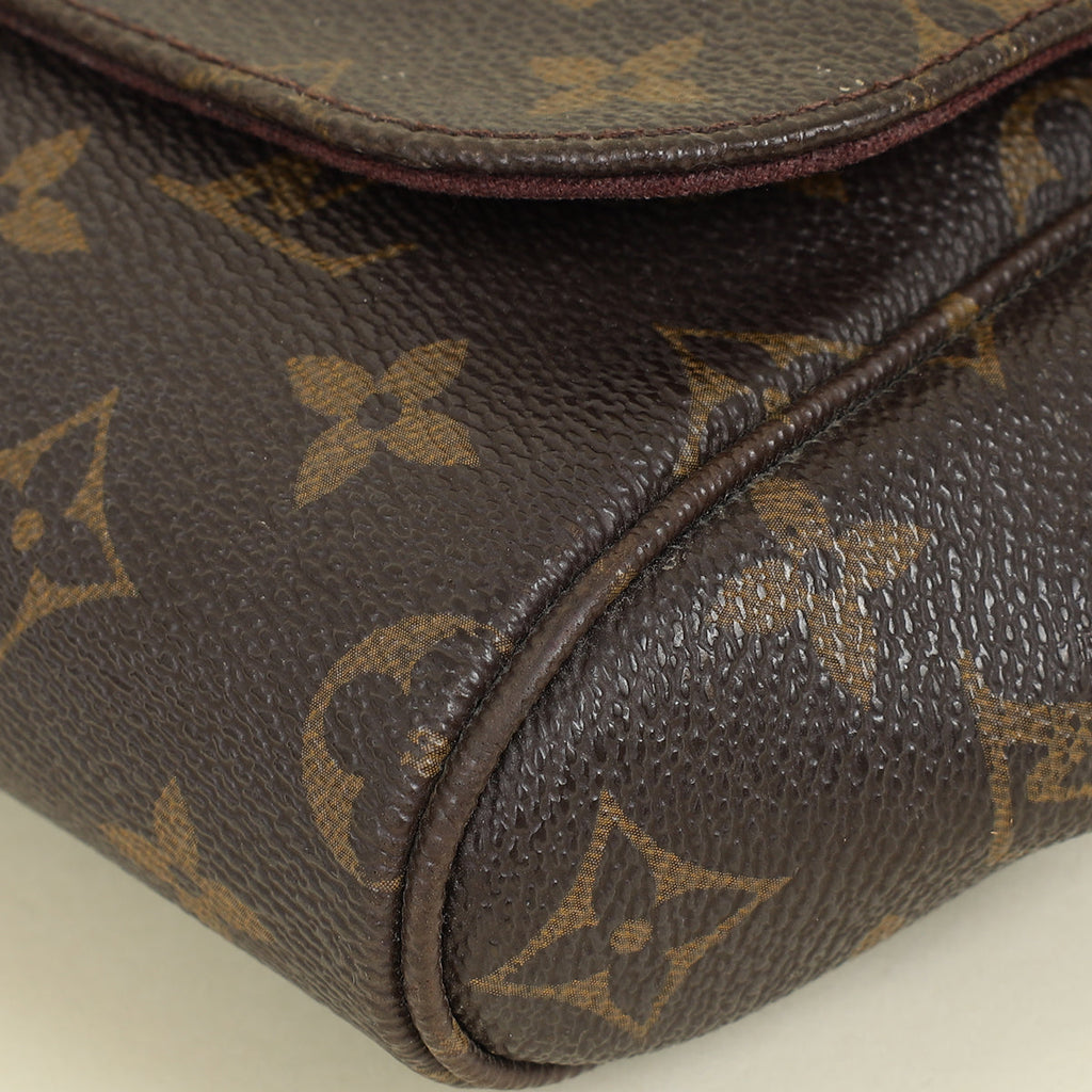 Louis Vuitton Brown Monogram Favorite Clutch MM Bag