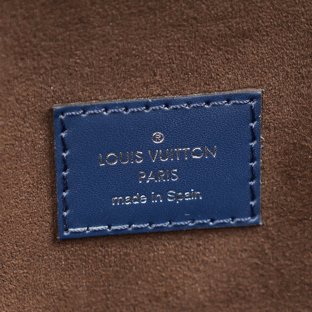 Louis Vuitton Dark Blue Monogram Epi Cluny MM Bag