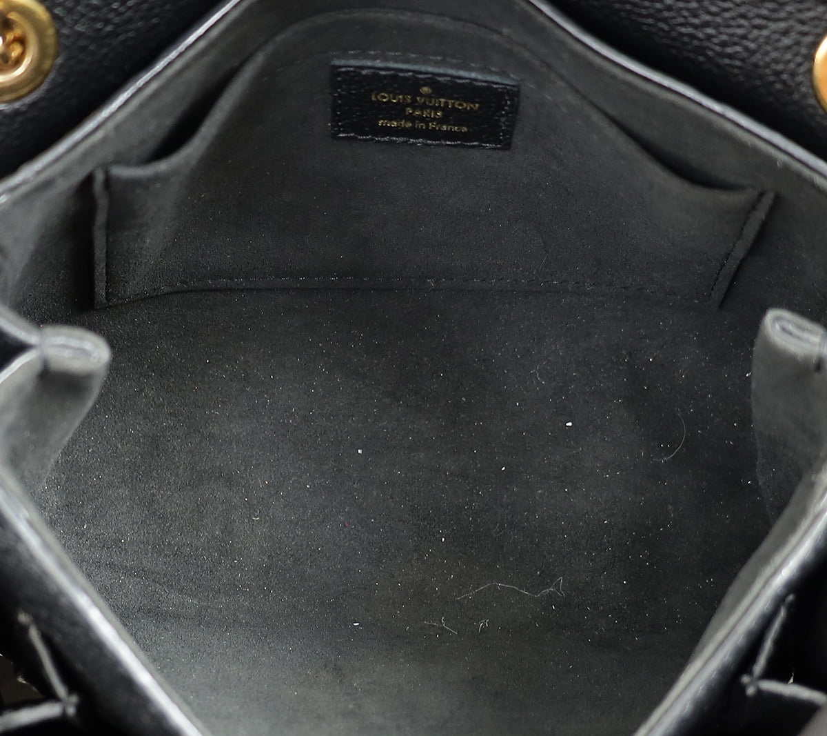 Louis Vuitton Black Monogram Empreinte Vavin BB Bag