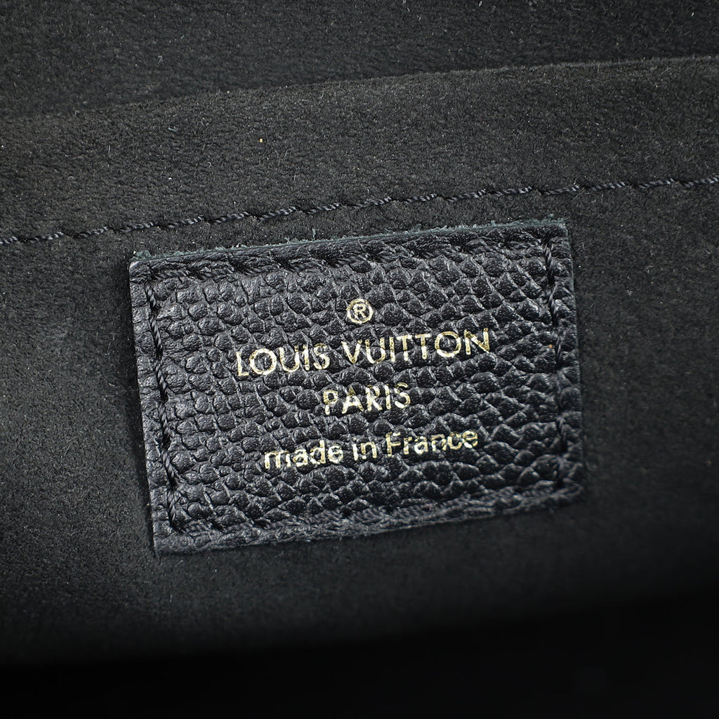 Louis Vuitton Black Monogram Empreinte Vavin BB Bag