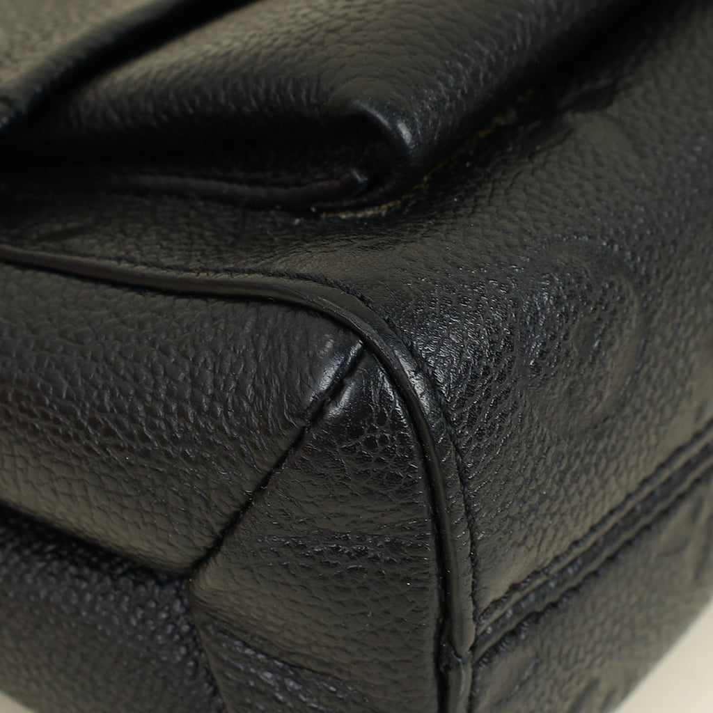 Louis Vuitton Black Monogram Empreinte Vavin BB Bag