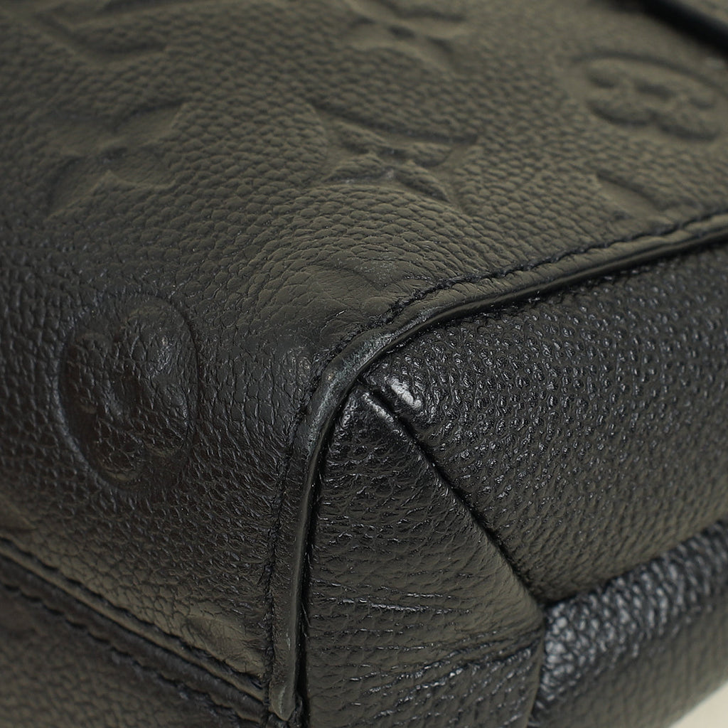 Louis Vuitton Black Monogram Empreinte Vavin BB Bag