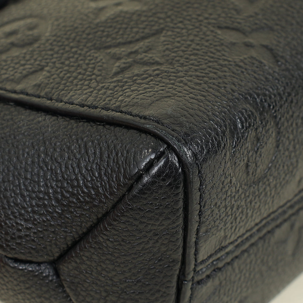 Louis Vuitton Black Monogram Empreinte Vavin BB Bag