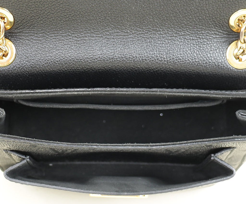 Louis Vuitton Black Monogram Empreinte Vavin BB Bag