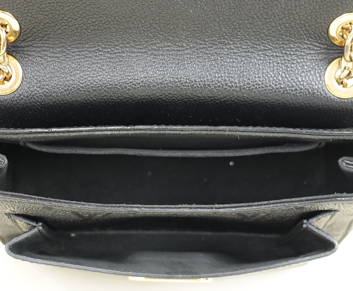 Louis Vuitton Black Monogram Empreinte Vavin BB Bag
