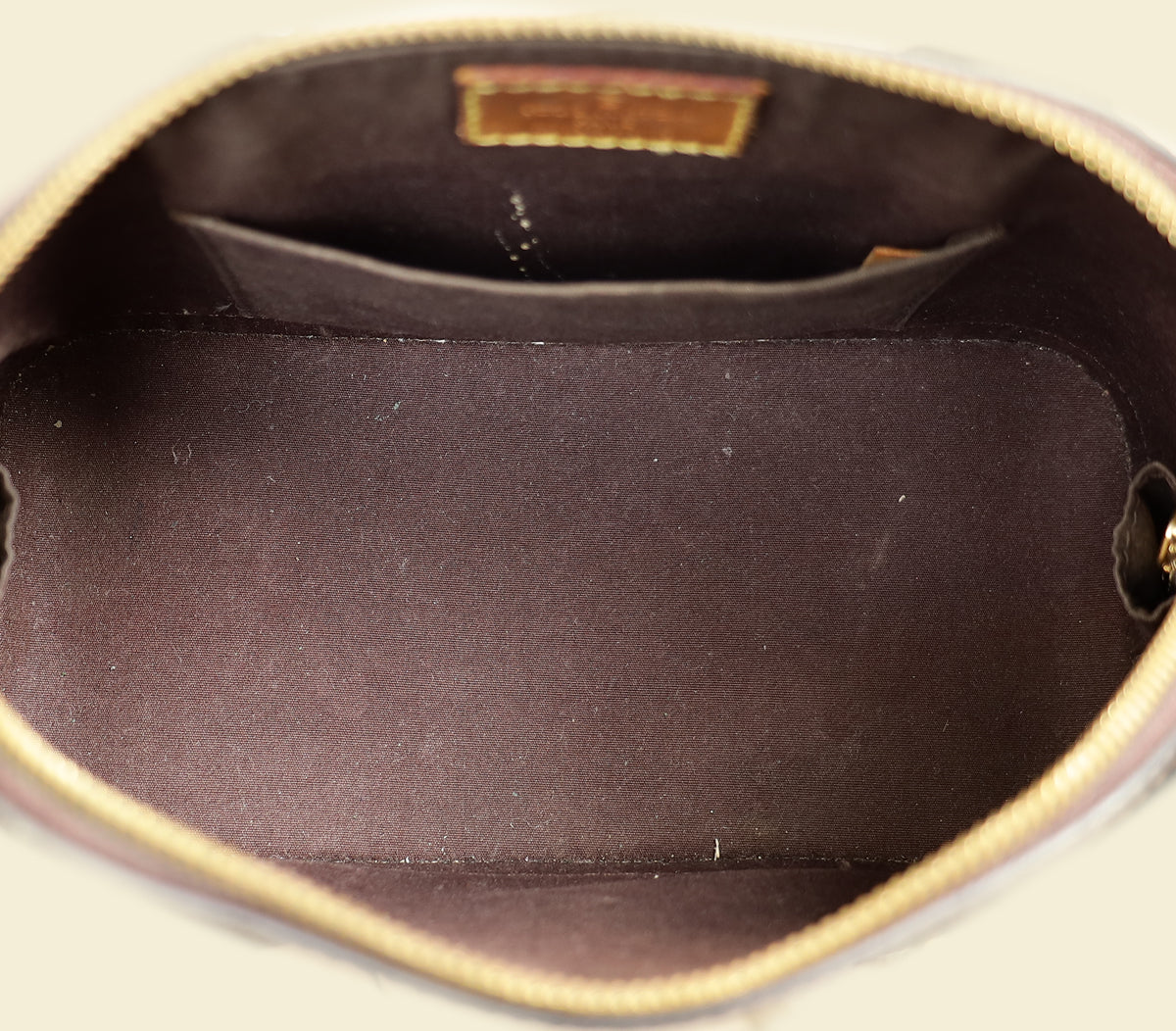 Louis Vuitton Amarante Monogram Vernis Alma BB Bag