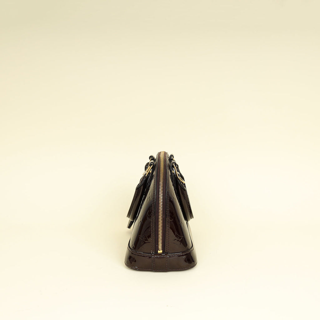 Louis Vuitton Amarante Monogram Vernis Alma BB Bag