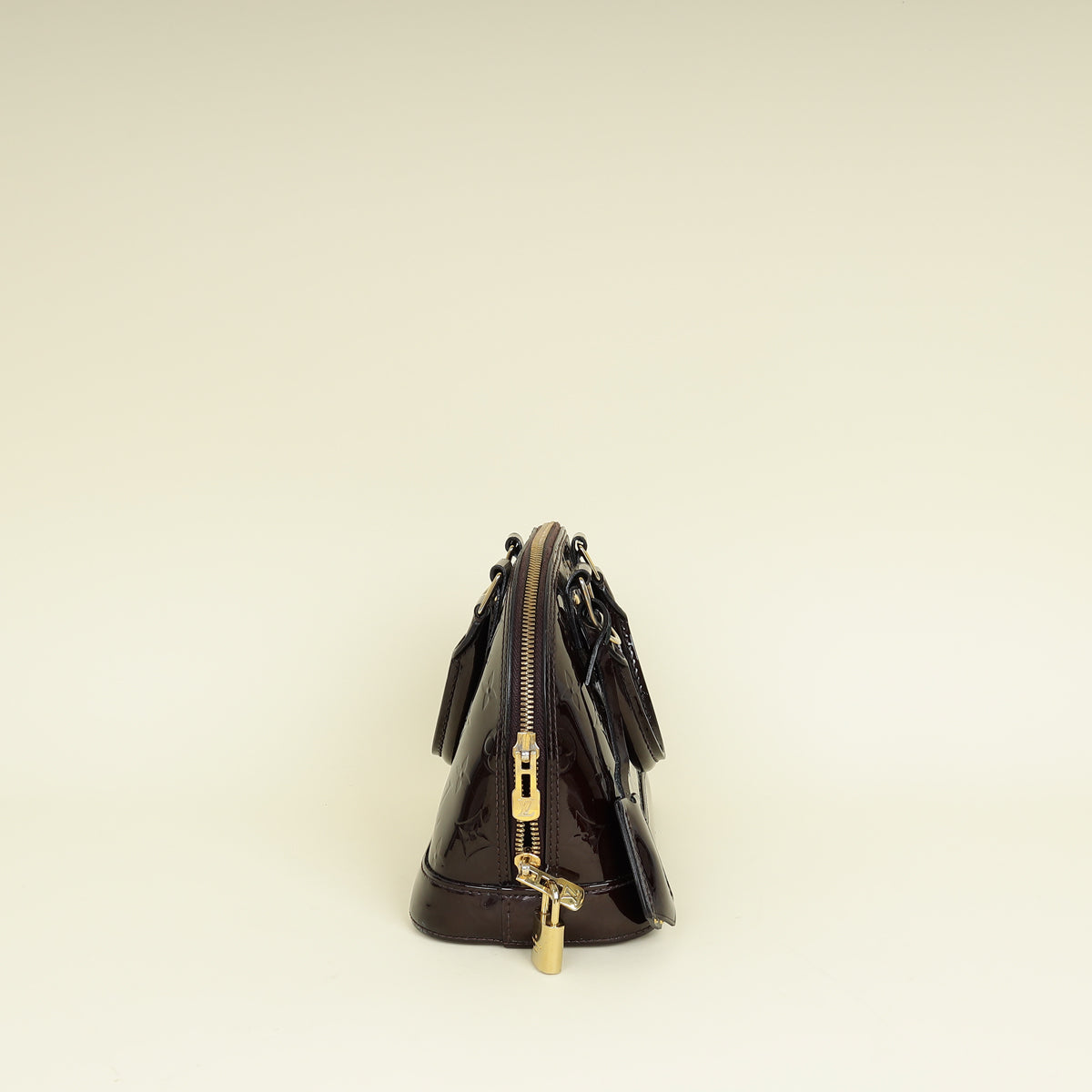 Louis Vuitton Amarante Monogram Vernis Alma BB Bag