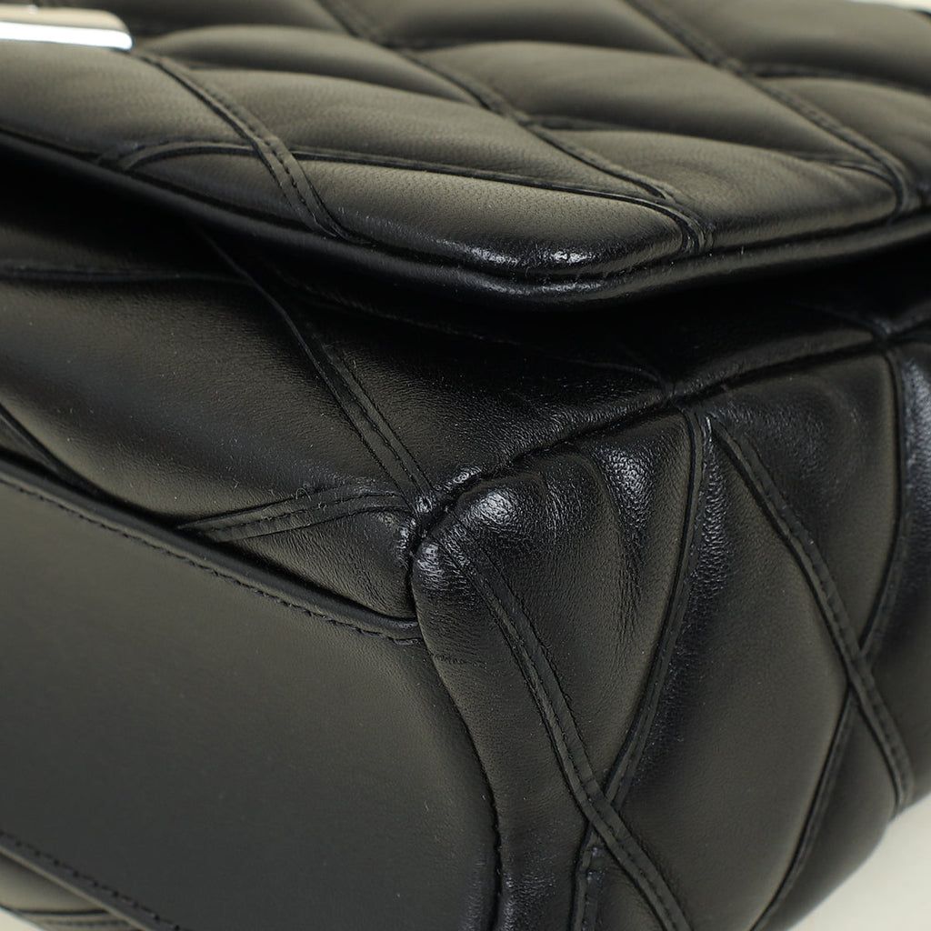 Louis Vuitton Black Malletage GO-14 MM Bag