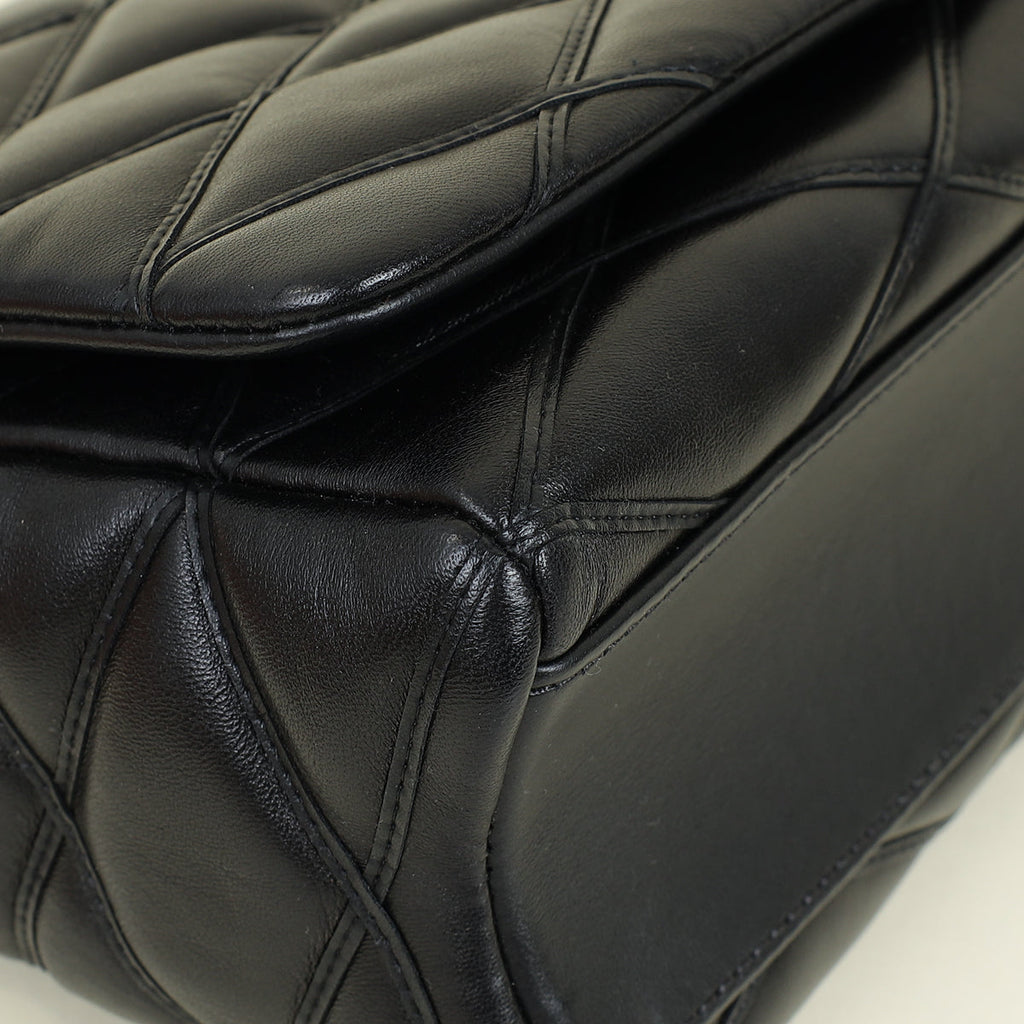 Louis Vuitton Black Malletage GO-14 MM Bag