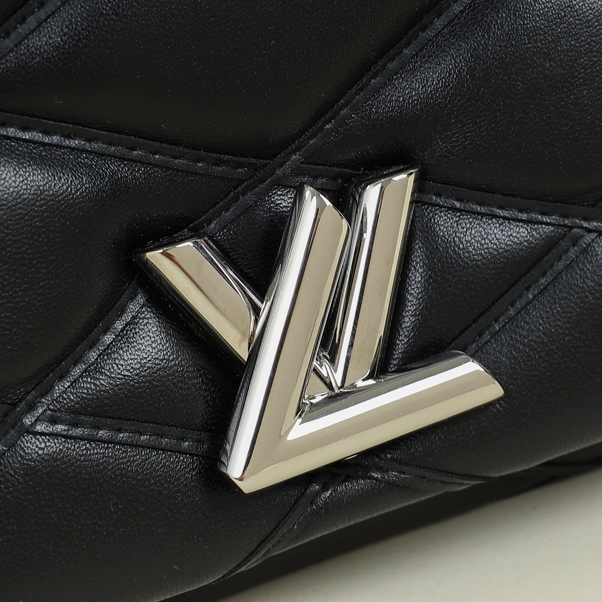 Louis Vuitton Black Malletage GO-14 MM Bag