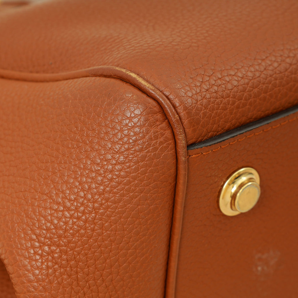 Louis Vuitton Gold Veau Nuage Milla PM Bag
