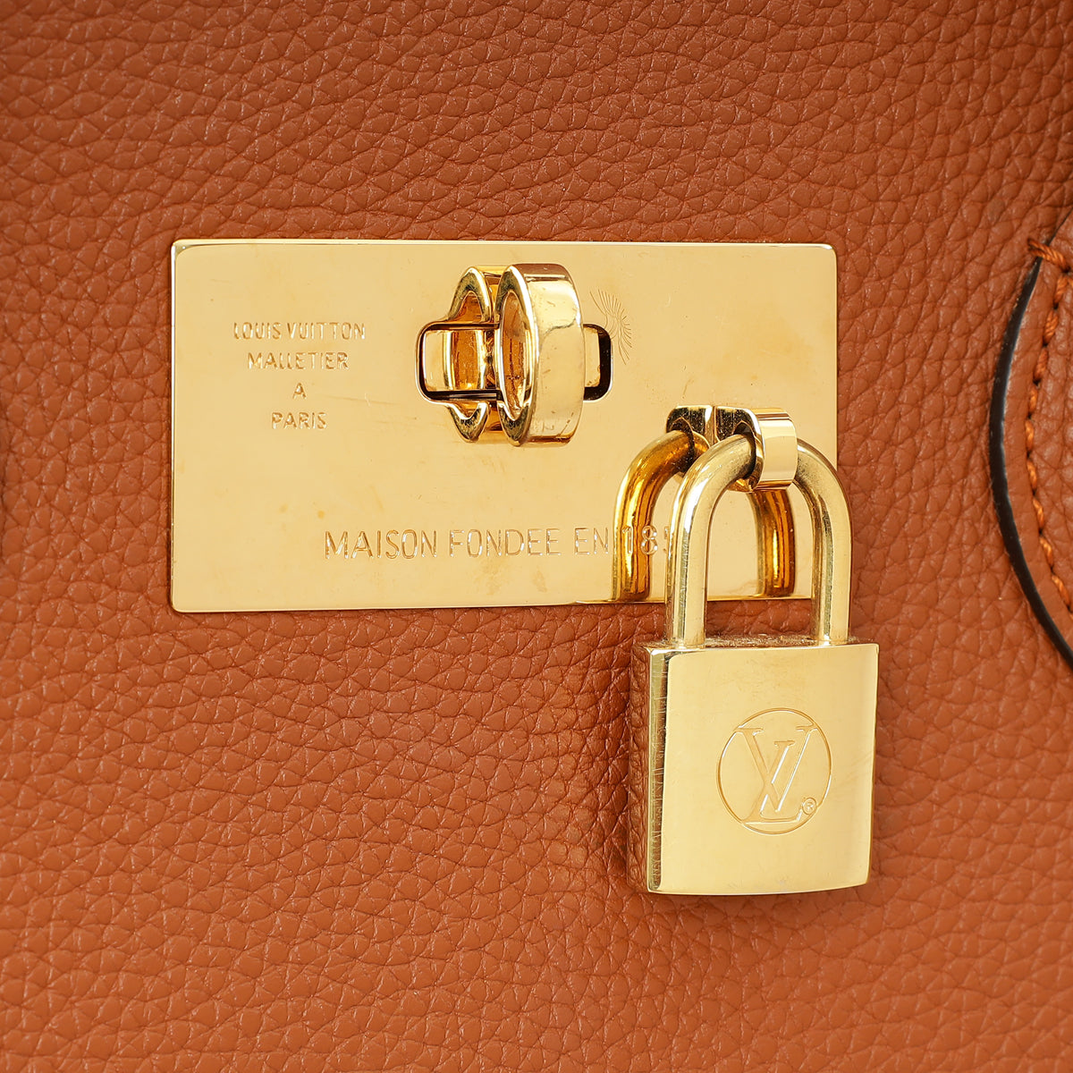 Louis Vuitton Gold Veau Nuage Milla PM Bag