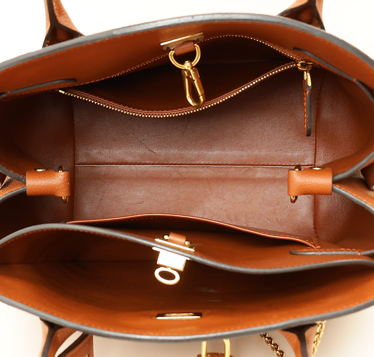 Louis Vuitton Gold Veau Nuage Milla PM Bag