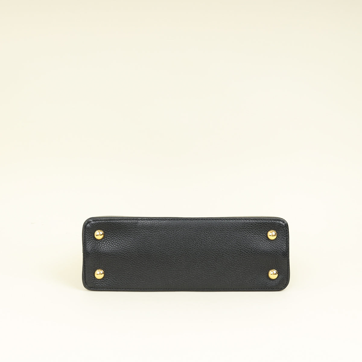 Louis Vuitton Black Capucines MM Bag