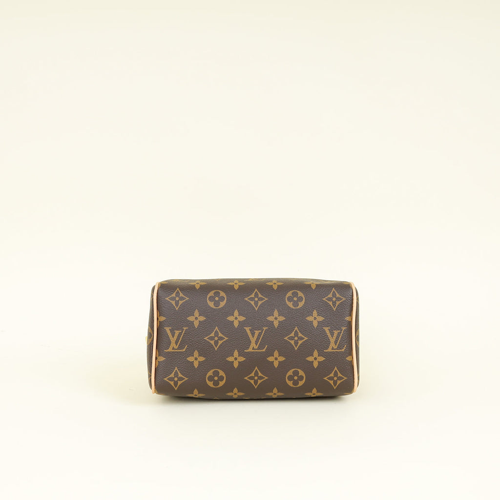 Louis Vuitton Brown Monogram Speedy Bandouliere 20 Bag
