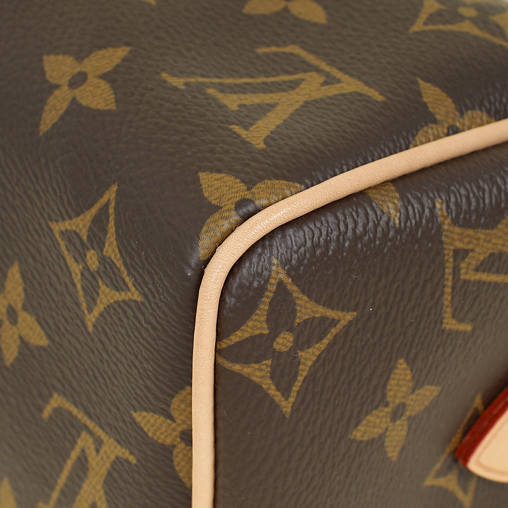 Louis Vuitton Brown Monogram Speedy Bandouliere 20 Bag