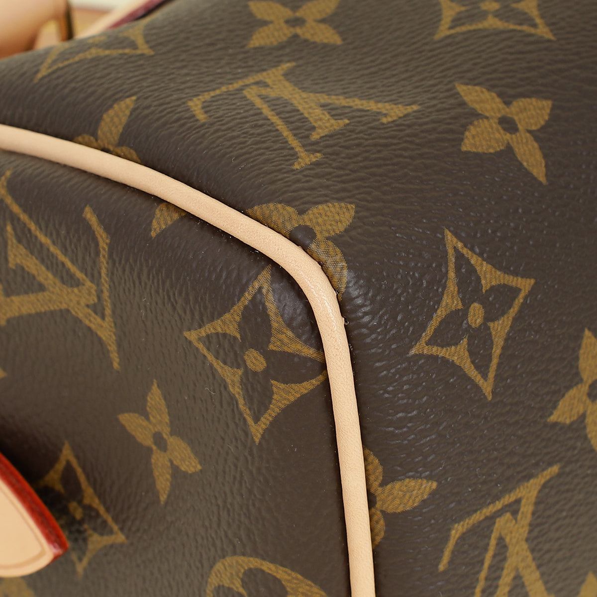 Louis Vuitton Brown Monogram Speedy Bandouliere 20 Bag