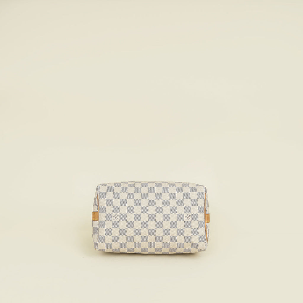 Louis Vuitton Damier Azur Speedy 25 Bandouliere Bag